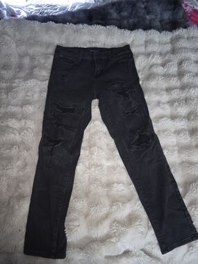 Aeropostale Black Athletic Skinny Jeans